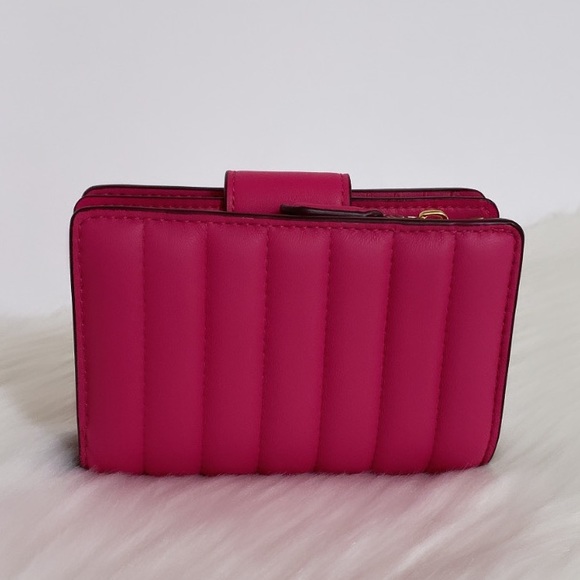 NWT💃Coach Medium Corner Zip Wallet With Quilting - Picture 4 of 7